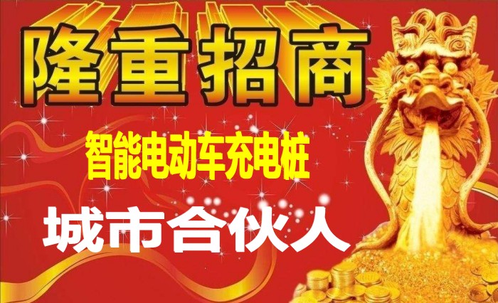 10路電動車智能充電樁，誠招城市合伙人